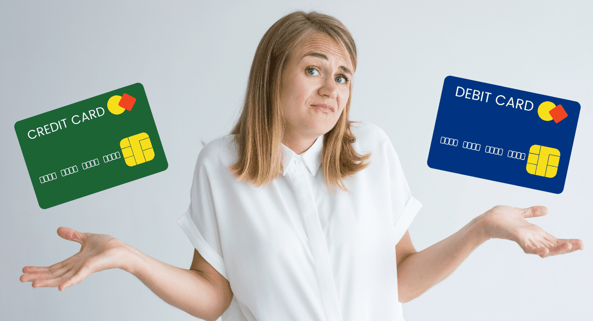 difference between debit credit card meaning