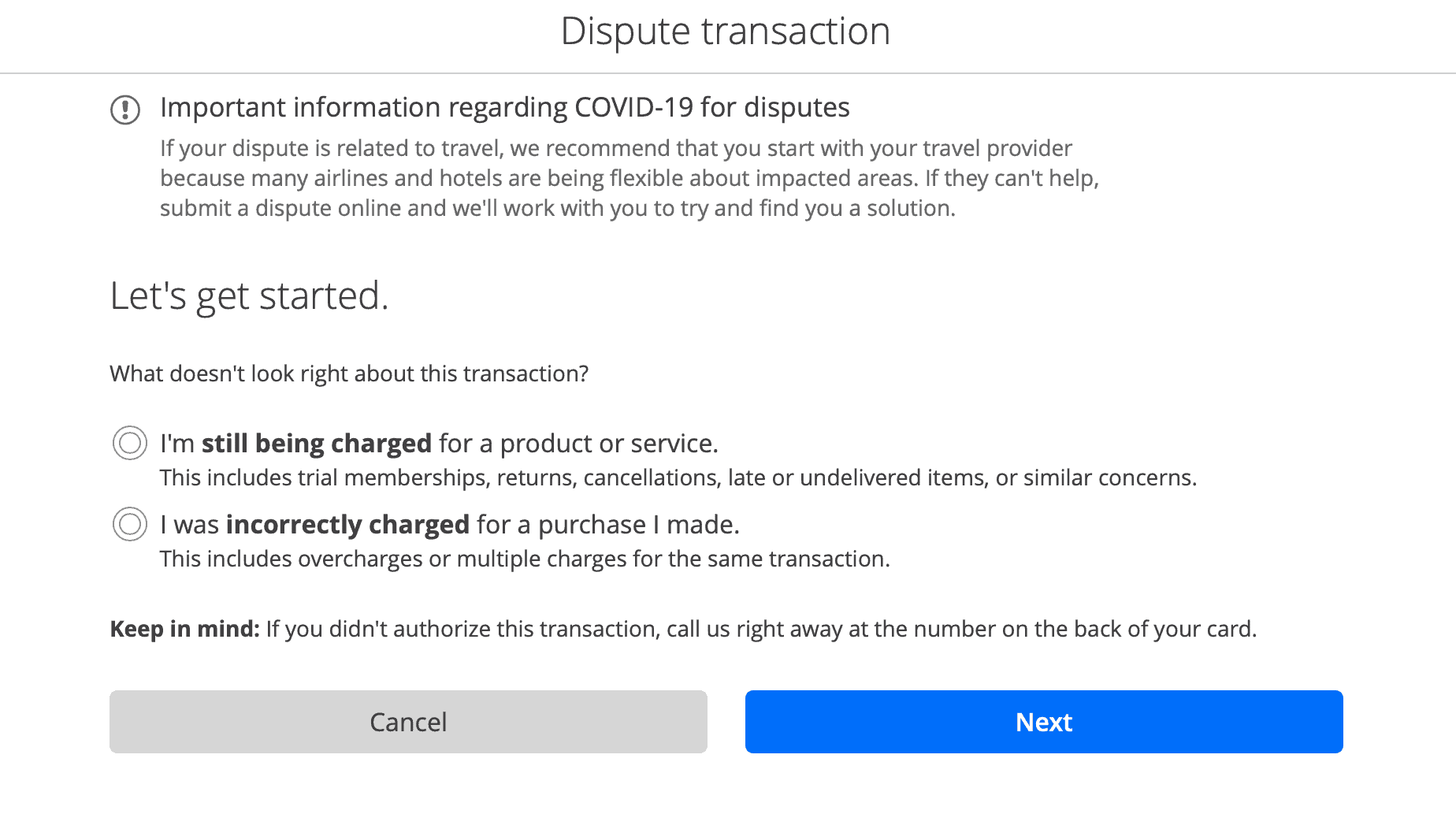chase dispute charge page not found