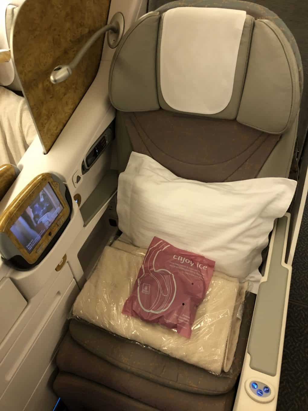 Emirates Boeing 777 Seat