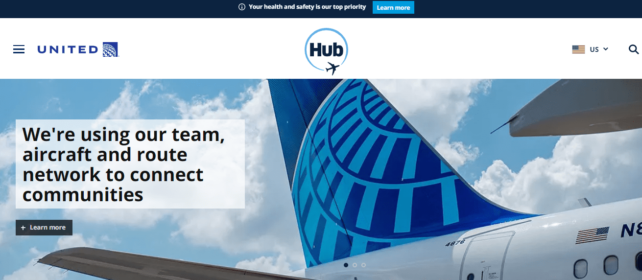 United-Hub-Page