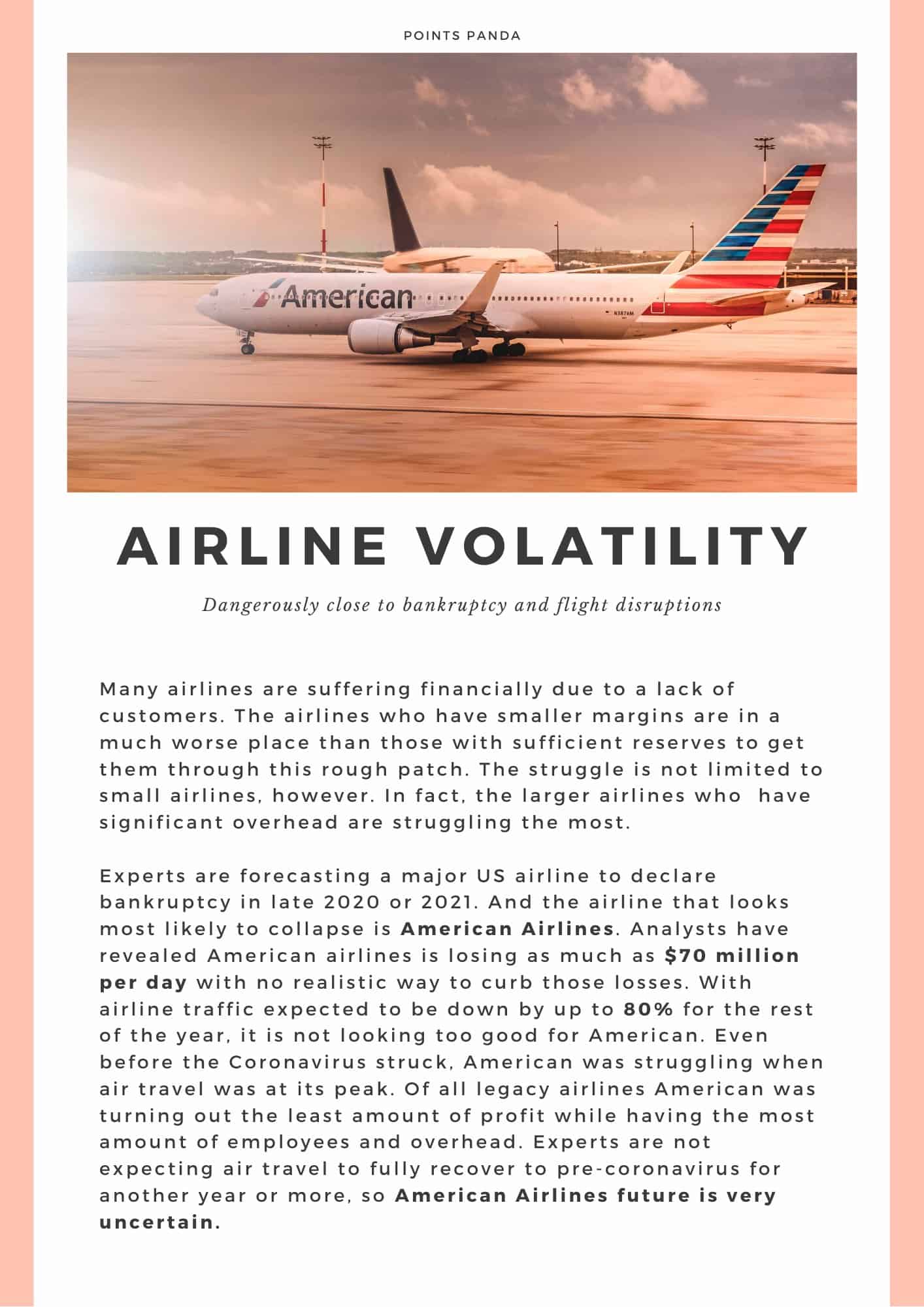 Airline volatility