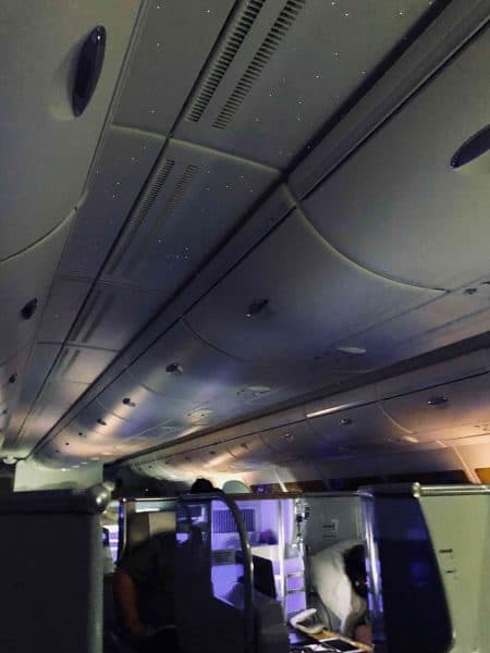 Emireates A380 Business Class Sleep 1 Emirates A380 Business Class