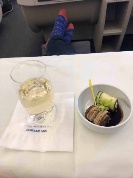 Korean Air Business Class Amuse Korean Air Business Class