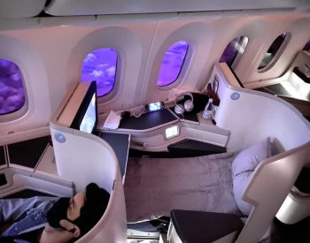 Aeromexico 787 9 business class covid 19 1 Aeromexico Flight Review