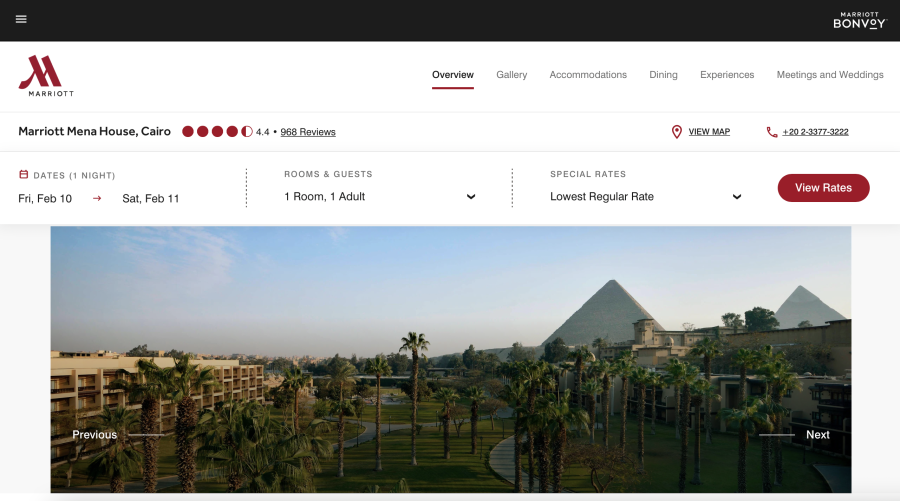 How To Maximize The Marriott Free Night Certificate 9 Screen Shot 2023 02 10 at 10.45.06 AM Marriott free night certificate